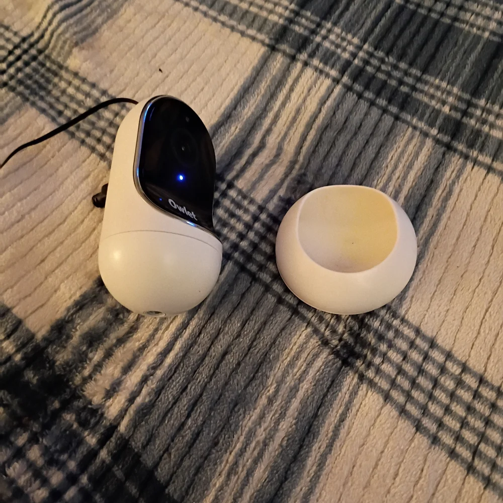 Smart Baby Monitor Camera - White